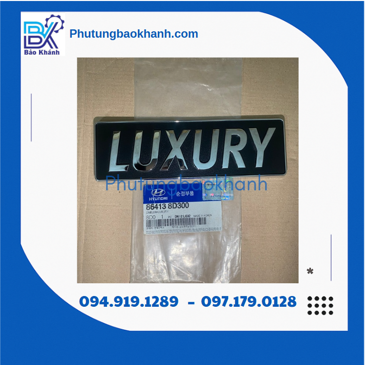 Chữ LUXURY