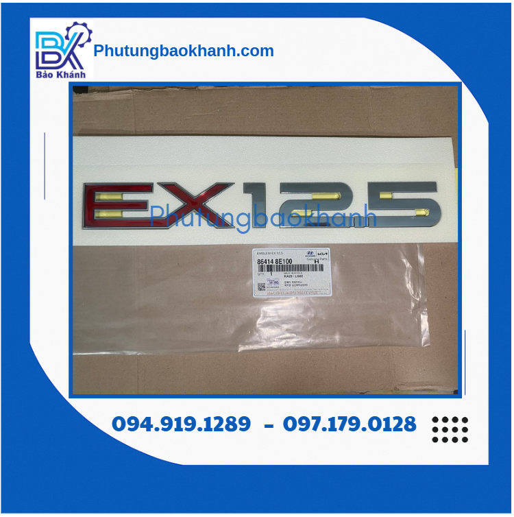 Chữ EX 125
