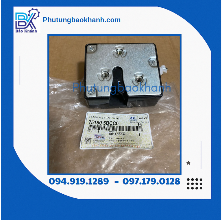 Ngậm cốp hậu xe new county thành công 75180 5BCC0