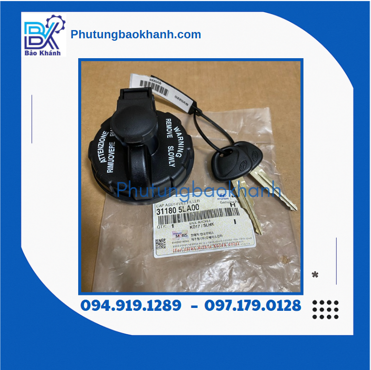 Nắp thùng dầu county, mighty, emighty, bongo, porter ( 31180 5MA00 ) ( 31010 4EA10 ) ( 31180 5LA00 )
