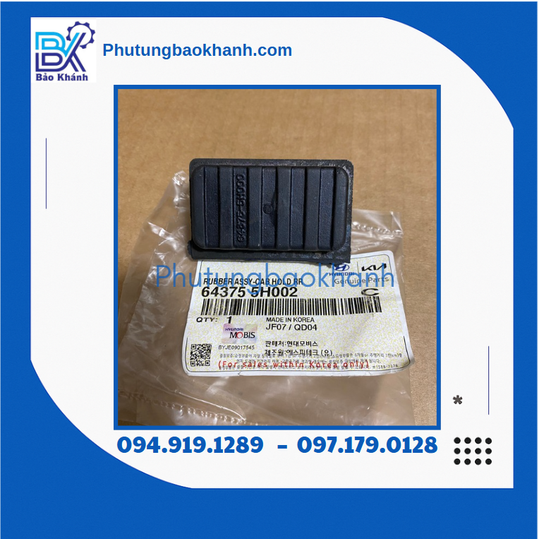 Cao su đệm cabin mighty ( 64375 5H002 )