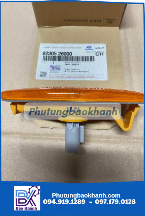 Đèn xi nhan sườn Porter, Bongo, County (92305 26000)