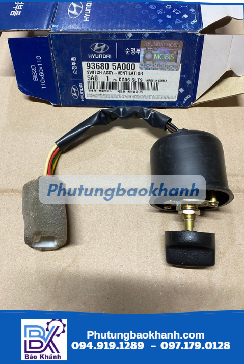 Công tắc điều hoà county(93680 5A000)