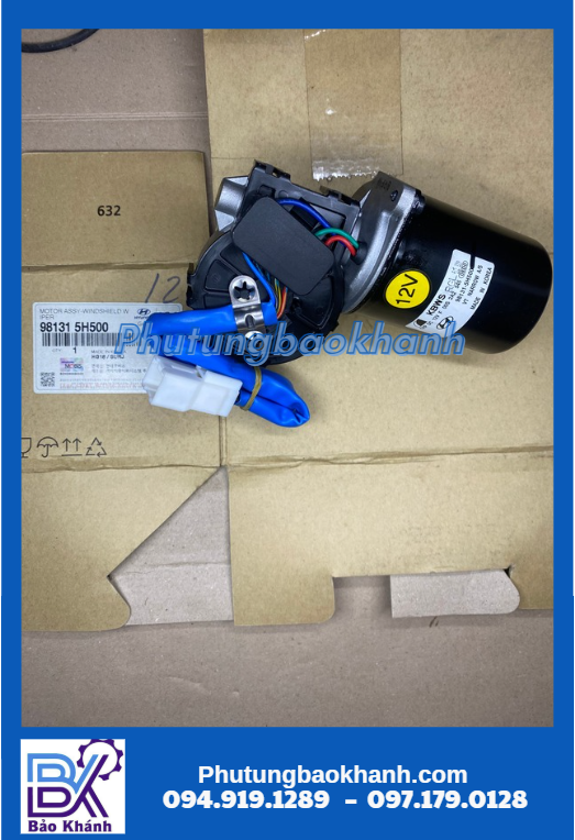 mô tơ gạt mưa HD72 (98131 5H500)