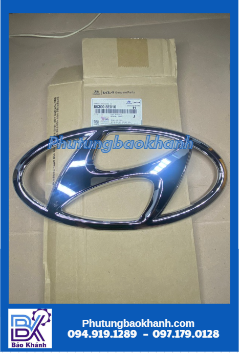 logo chữ H đầu xe Unverse , EX125 (66300 8E010)