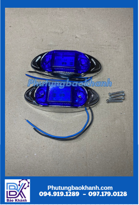 đèn mào xe khách ( 3 màu xanh vàng trắng )