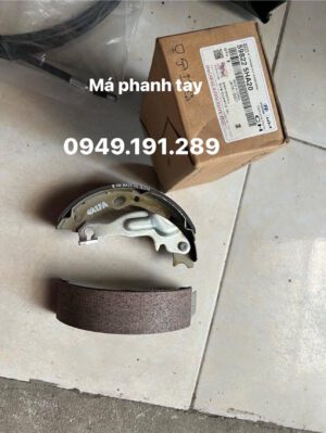Má phanh tay (Guốc phanh) Hyundai Mighty 75s 110s 110SL 110XL County HD65 HD72 HD800
