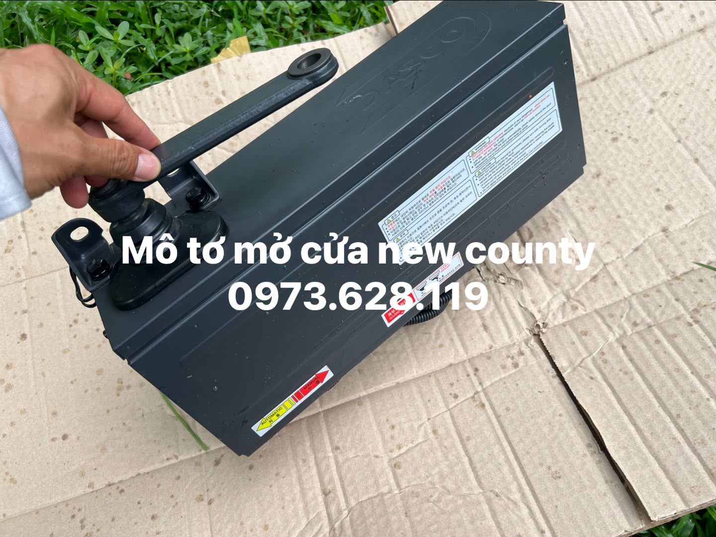 Mô tơ mở cửa new county