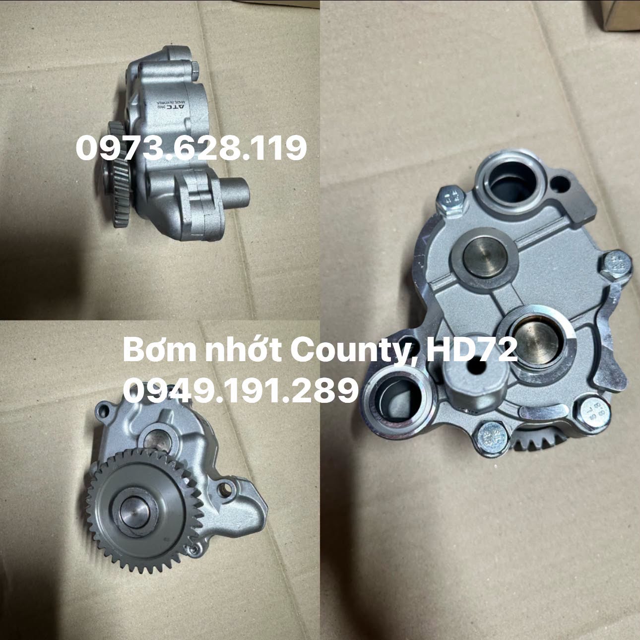 BƠM NHỚT COUNTY - HD72