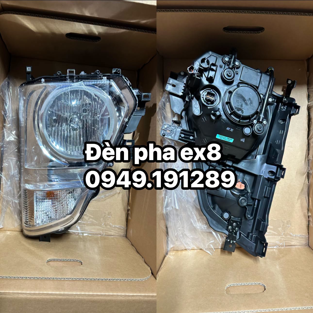 Đèn pha Hyundai EX8, EX8 GTL chính hãng