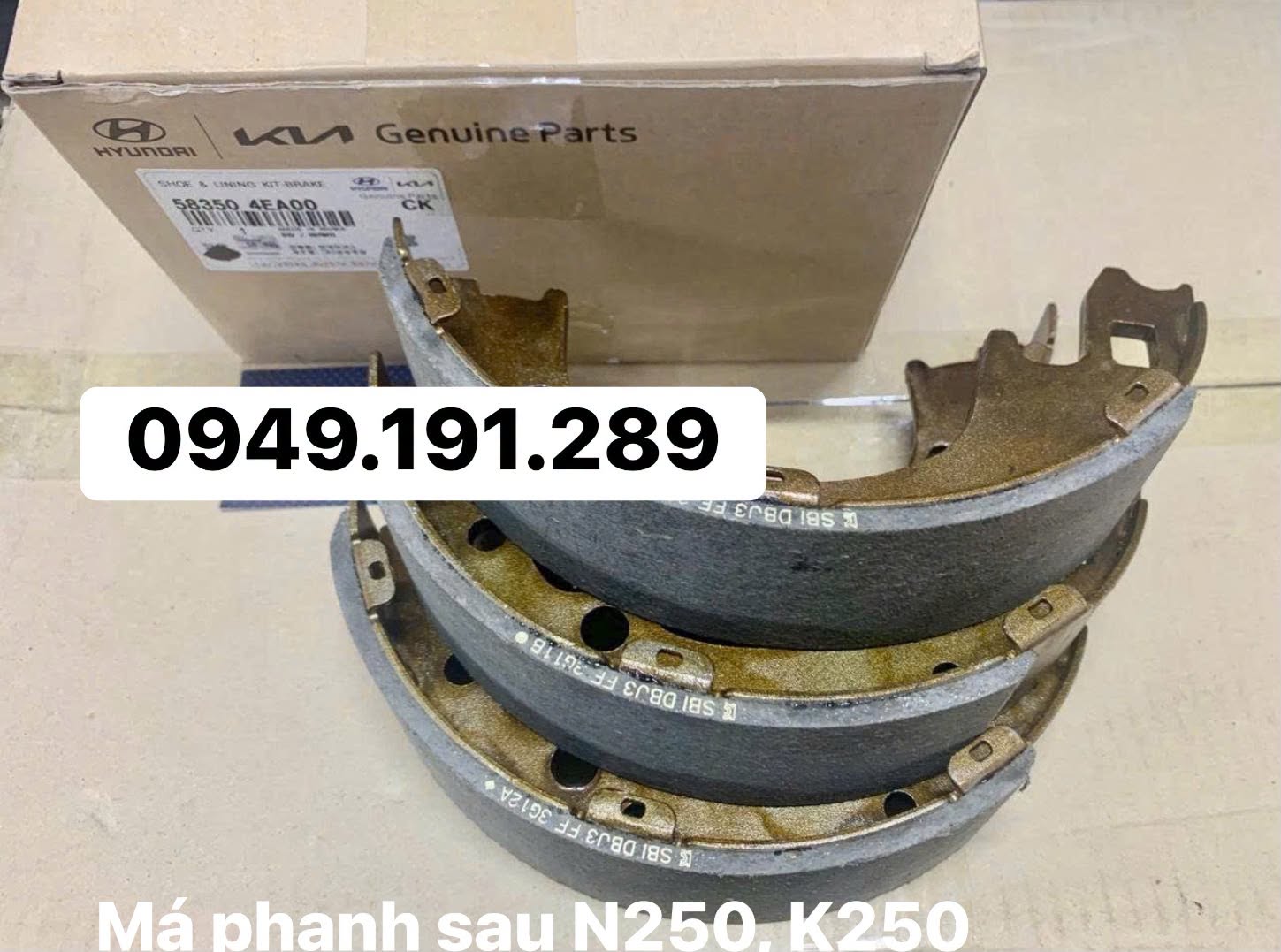 Má phanh sau kia K250, N250